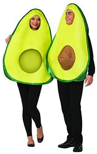 Amazon.com: Rasta Imposta Avocado Couples 2 Piece Funny Costume Adult Mens Womens One Size Green: Clothing