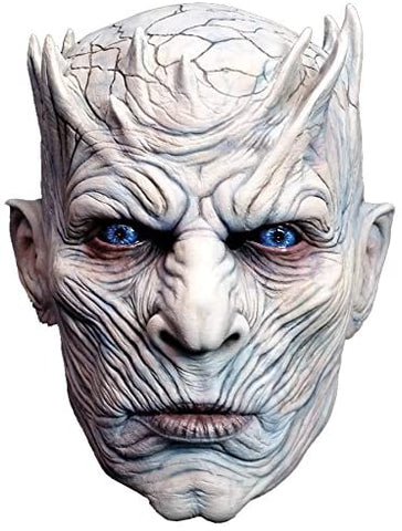 Amazon.com: Trick or Treat Studios Men's Game of Thrones-Night's King, White Walker Men's Full Head Mask, Multi, One Size: Clothing